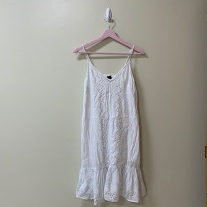 Cute sleep dress white